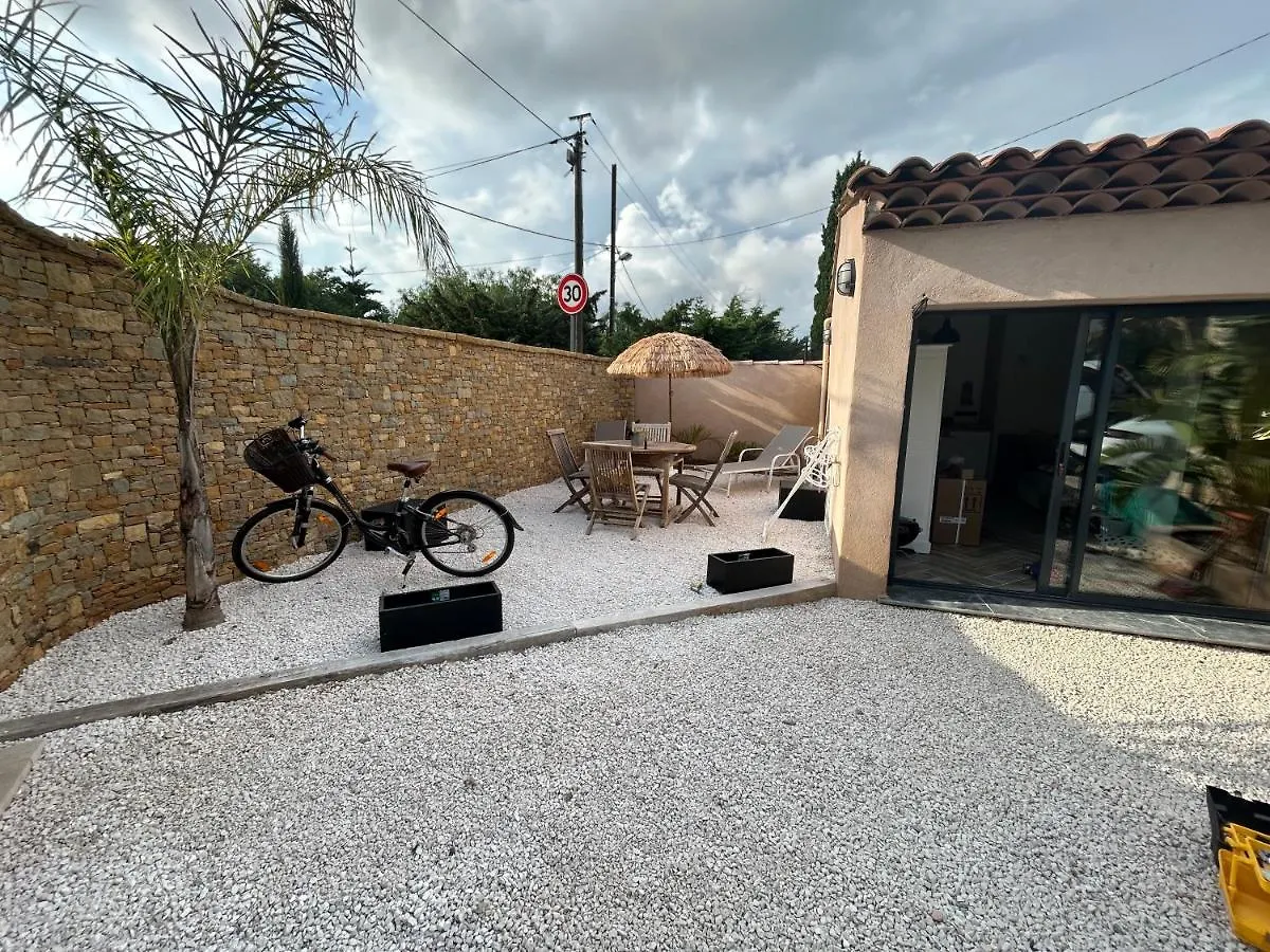 Charmant Studio Dans Villa - Jardin Privatif . contacts